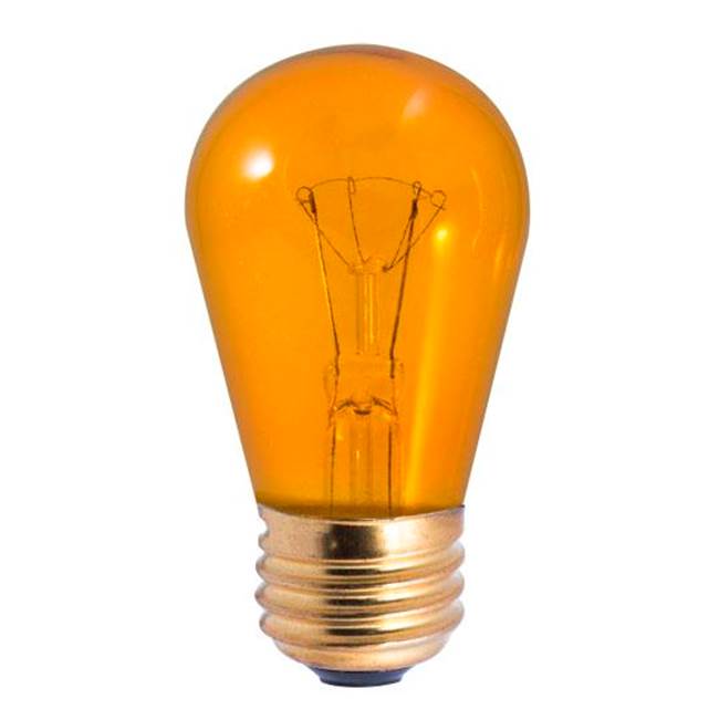 Bulbrite  11w S14 Sign Transparent Amber E26 130v