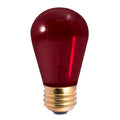 Bulbrite  11w S14 Sign Transparent Red E26 130v