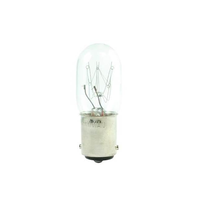 Bulbrite  25w T7 Tubular Clear Ba15d 120v