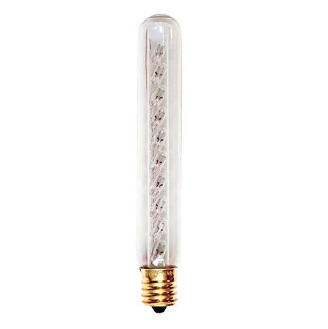 Bulbrite  9w T6.5 Exit Clear E17 120v