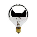 Bulbrite  40w G16 Half Mirror E12 120v