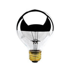 Bulbrite 712331 Half Chrome 100w G25 Half Chrome E26 120v* Image 1