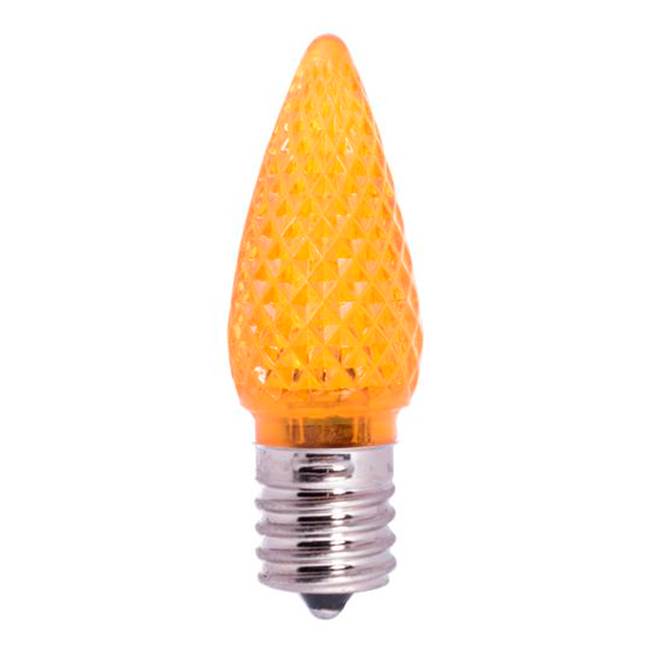 Bulbrite  0.6w Led C9 Orange E17 120v