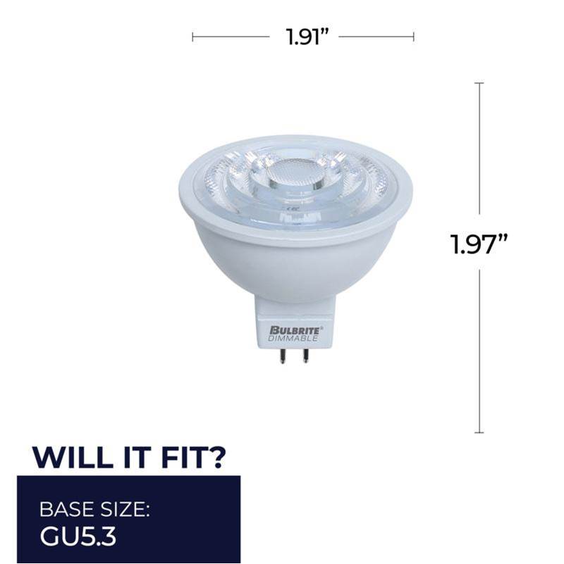 Bulbrite 771088  Led7mr16fl40/75/930/j/d/2 Image 2