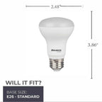 Bulbrite 772854 Frost 7w Led Br20 2700k E26 120v Image 2