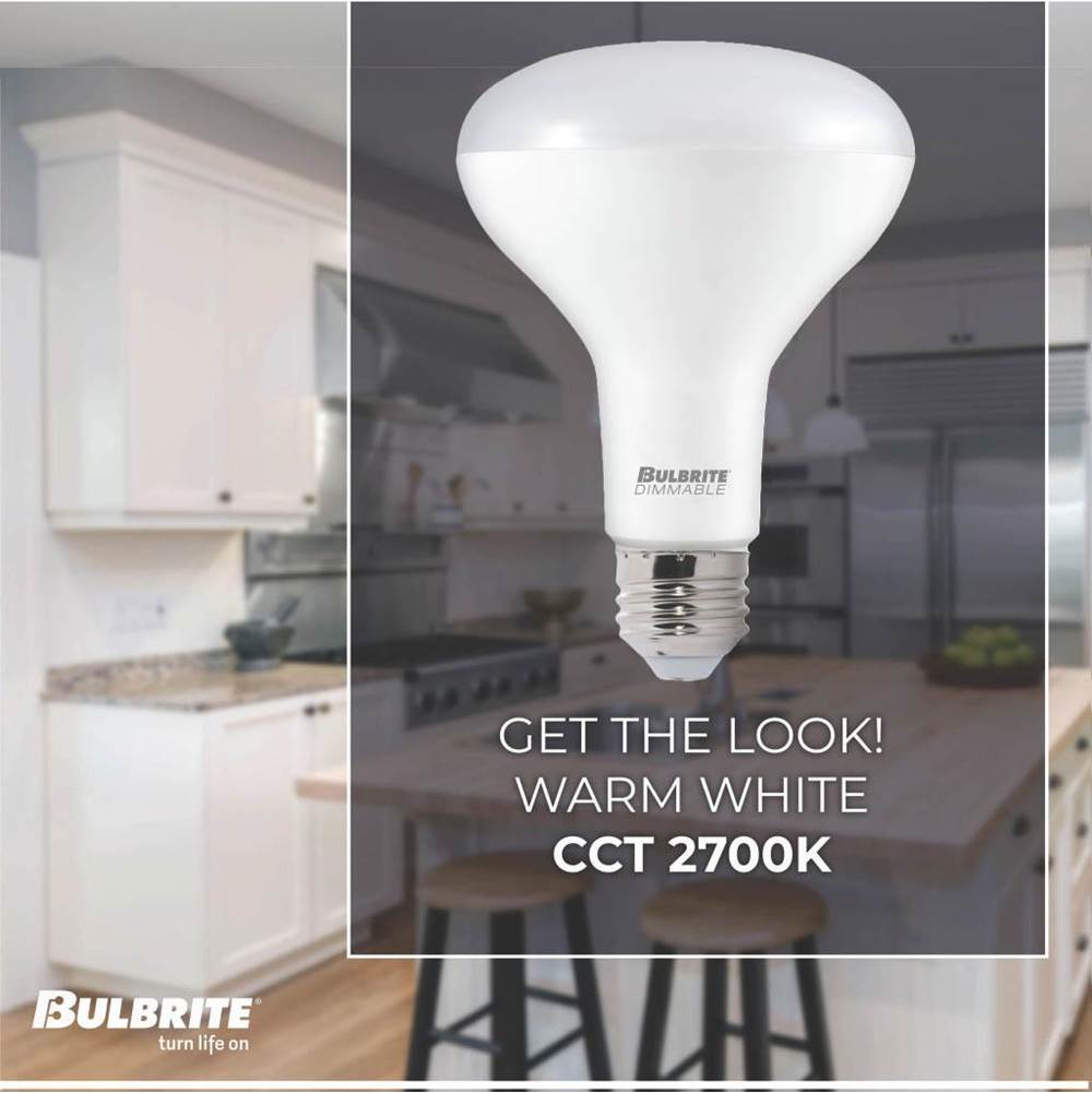 Bulbrite  8w Led Br30 2700k E26 120v
