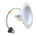 Bulbrite  9w Led 4'' Downlight Retrofit 2700k White Round Dimmable Ja8 120v