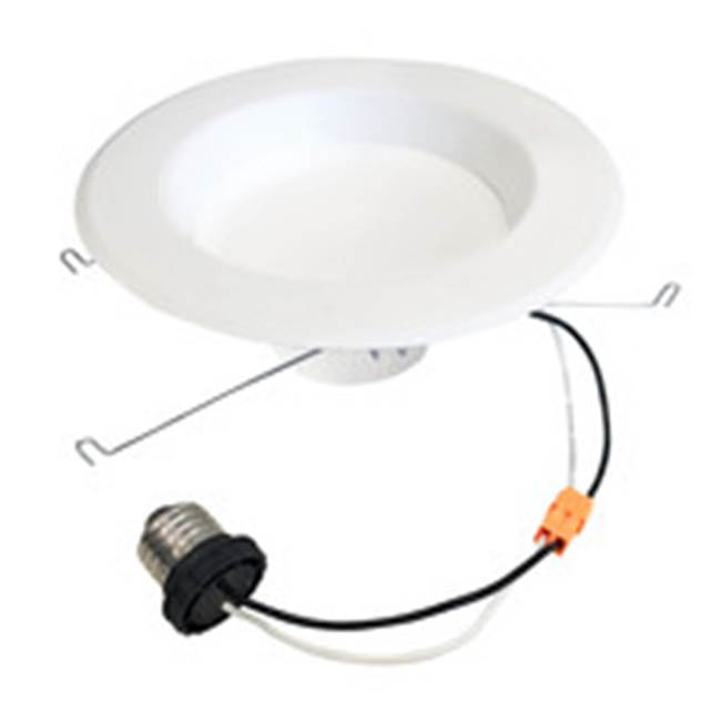 Bulbrite  12w Led 4'' High Lumen Downlight Retrofit Smooth White Round Dimmable 80cri 2700k 120v
