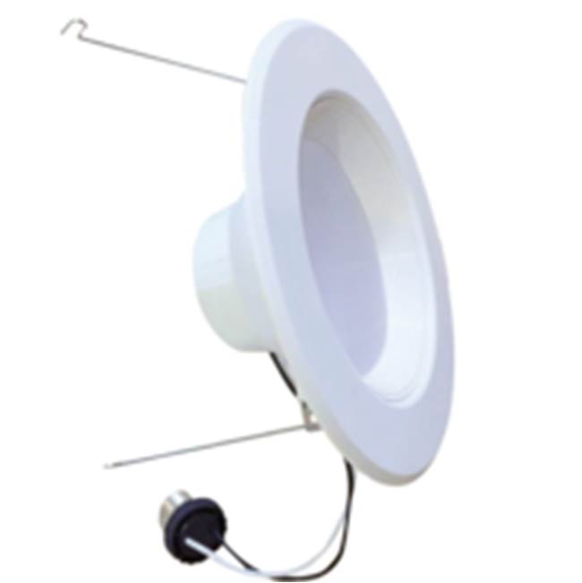 Bulbrite 773167 White 14w Led 5/6'' Downlight Retrofit 4000k White Round Dimmable Ja8 120v Image 1