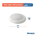 Bulbrite 773277 White Fixtures: Recessed: Canless - Disc Image 5