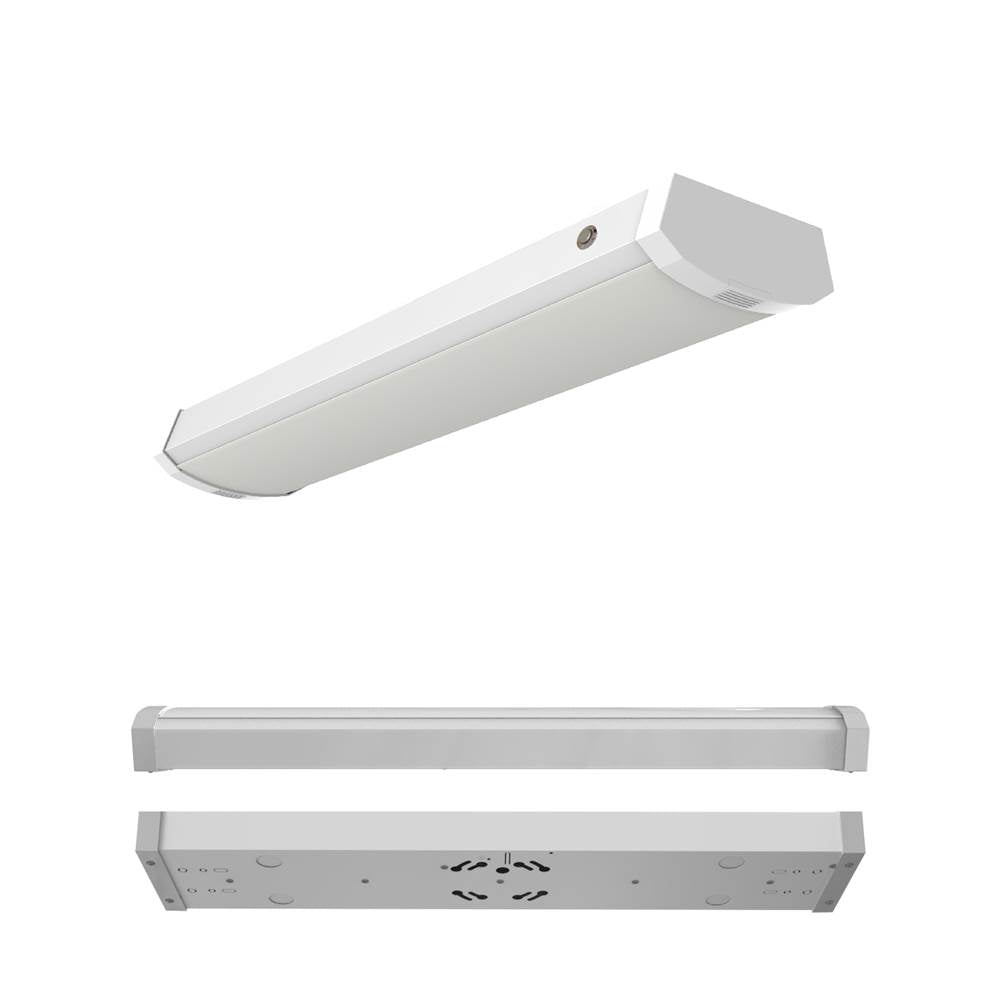Bulbrite 773505 White 20w Led 2ft Wrap Light W/battery Back Up 5 Cct Dimmable Ja8 Image 1