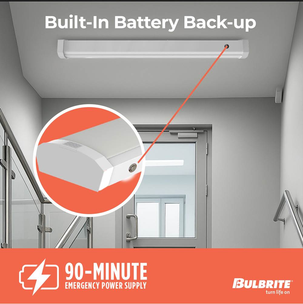 Bulbrite  20w Led 2ft Wrap Light W/battery Back Up 5 Cct Dimmable Ja8