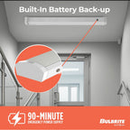 Bulbrite  46w Led 4ft Wrap Light W/battery Back Up 5 Cct Dimmable Ja8