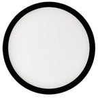 Bulbrite 773605  14w Led 7in Flush Mount 3000k Black Dimmable Ja8 Image 1
