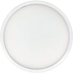 Bulbrite 773608  17w Led 9in Flush Mount 3000k White Dimmable Ja8 Image 1