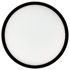 Bulbrite 773609  17w Led 9in Flush Mount 3000k Black Dimmable Ja8 Image 1