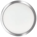 Bulbrite 773610  17w Led 9in Flush Mount 3000k Nickel Dimmable Ja8 Image 1