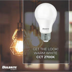 Bulbrite 774247  8.5w Led A19 60w Equiv Basics Non-dimmable 2700k E26 120v - 4pk Image 2