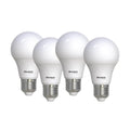 Bulbrite 774247  8.5w Led A19 60w Equiv Basics Non-dimmable 2700k E26 120v - 4pk Image 1