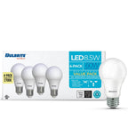 Bulbrite  8.5w Led A19 60w Equiv Basics Non-dimmable 2700k E26 120v - 4pk