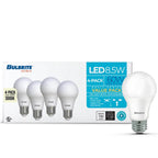 Bulbrite  8.5w Led A19 60w Equiv Basics Non-dimmable 3000k E26 120v - 4pk