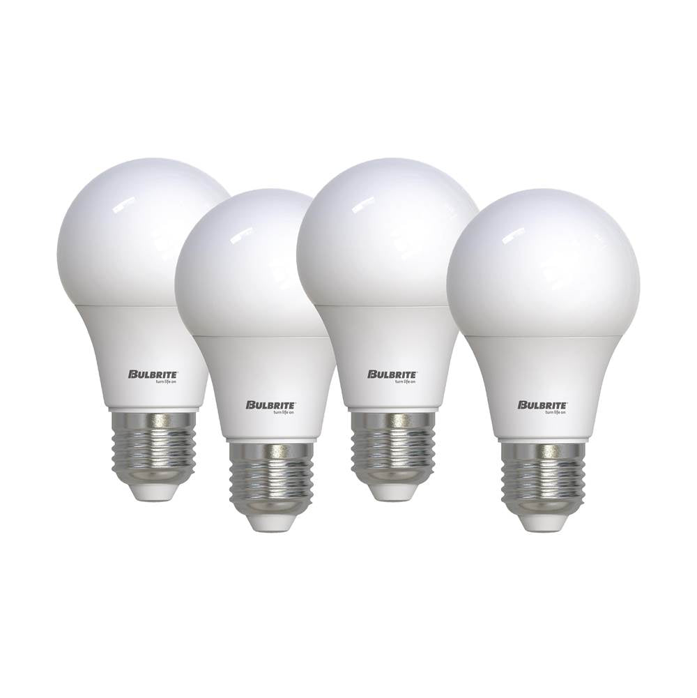 Bulbrite 774253  9w Led A19 60w Equiv Preferred Dimmable 2700k E26 120v - 4pk Image 1