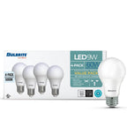 Bulbrite  9w Led A19 60w Equiv Preferred Dimmable 5000k E26 120v - 4pk