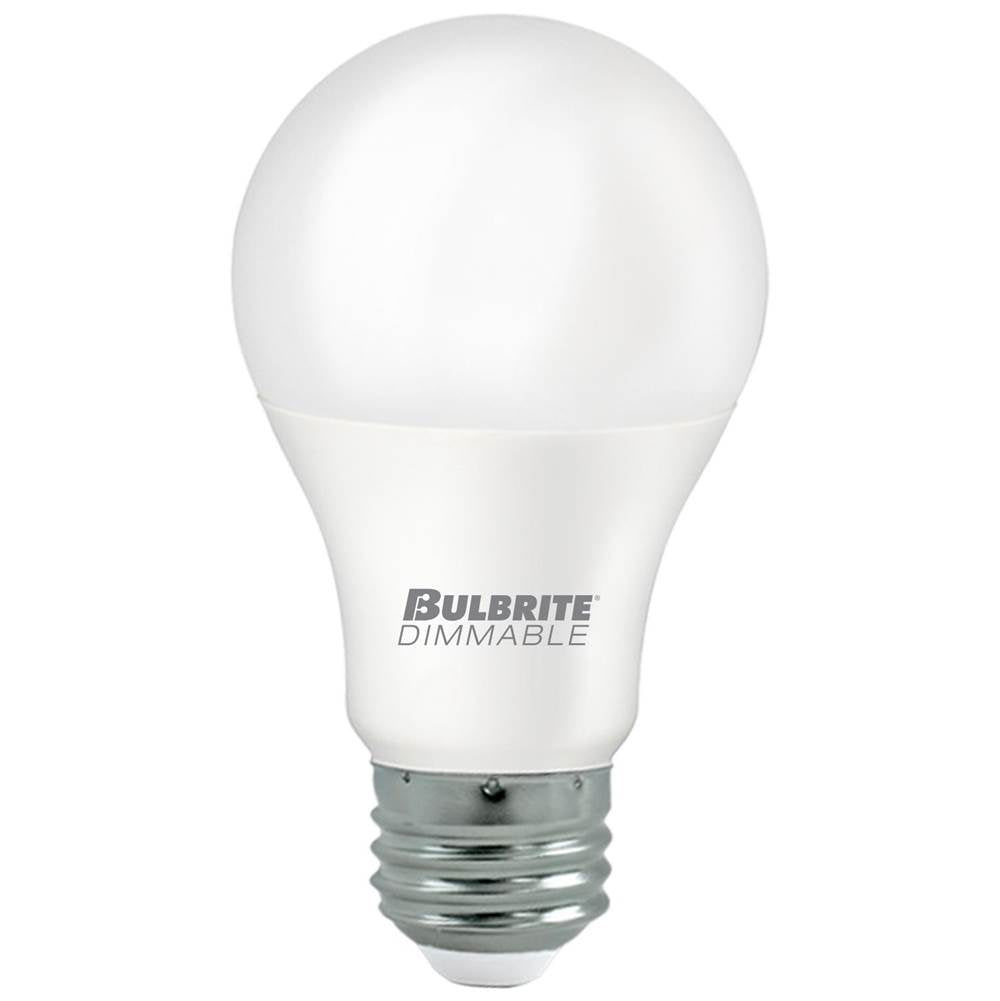 Bulbrite 774264 Frost 9w Led A19 60w Equiv Preferred Dimmable 4000k E26 120v Image 1