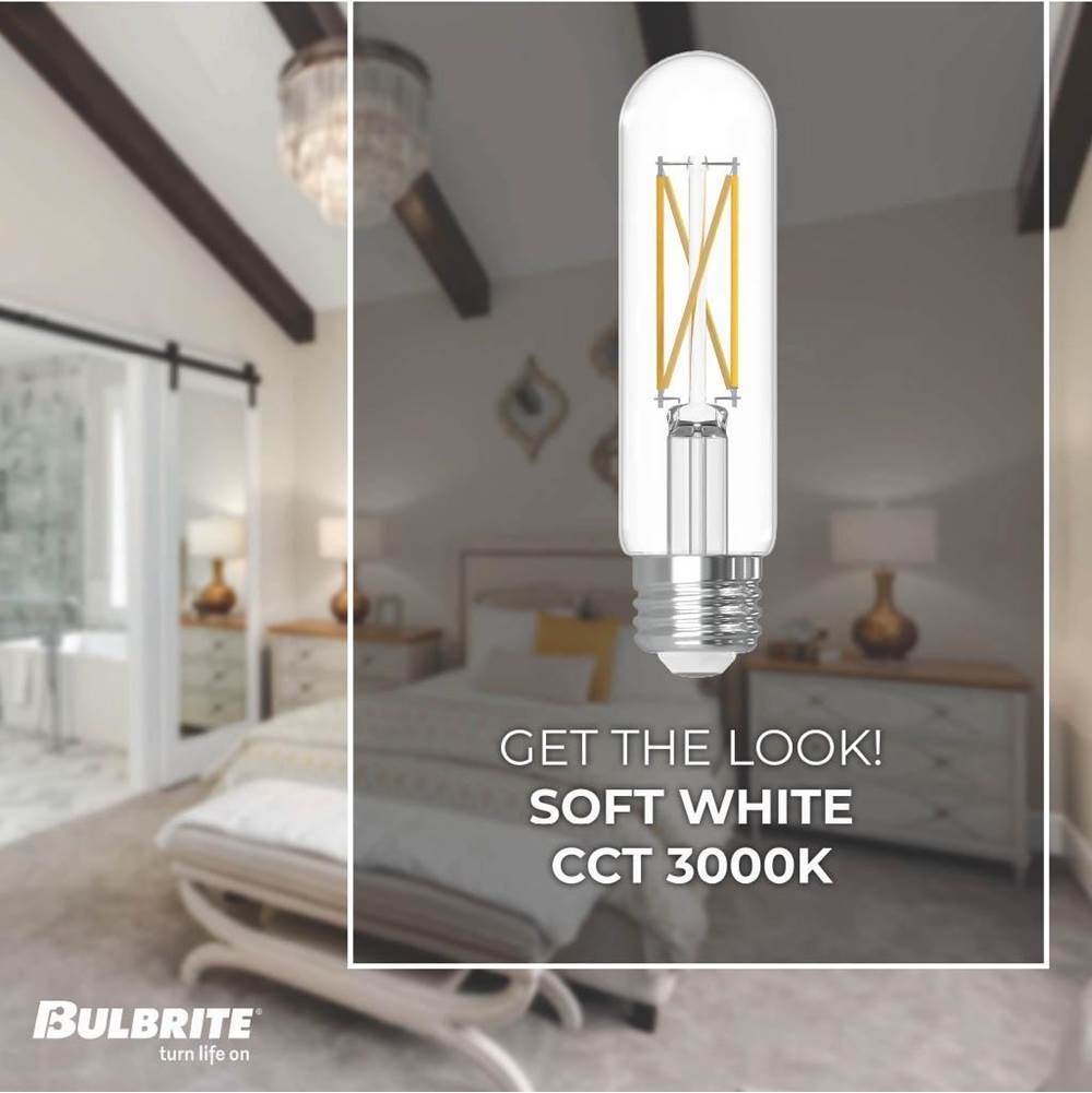 Bulbrite 776207  5w Led T9 3000k Filament E26 Dim Image 2