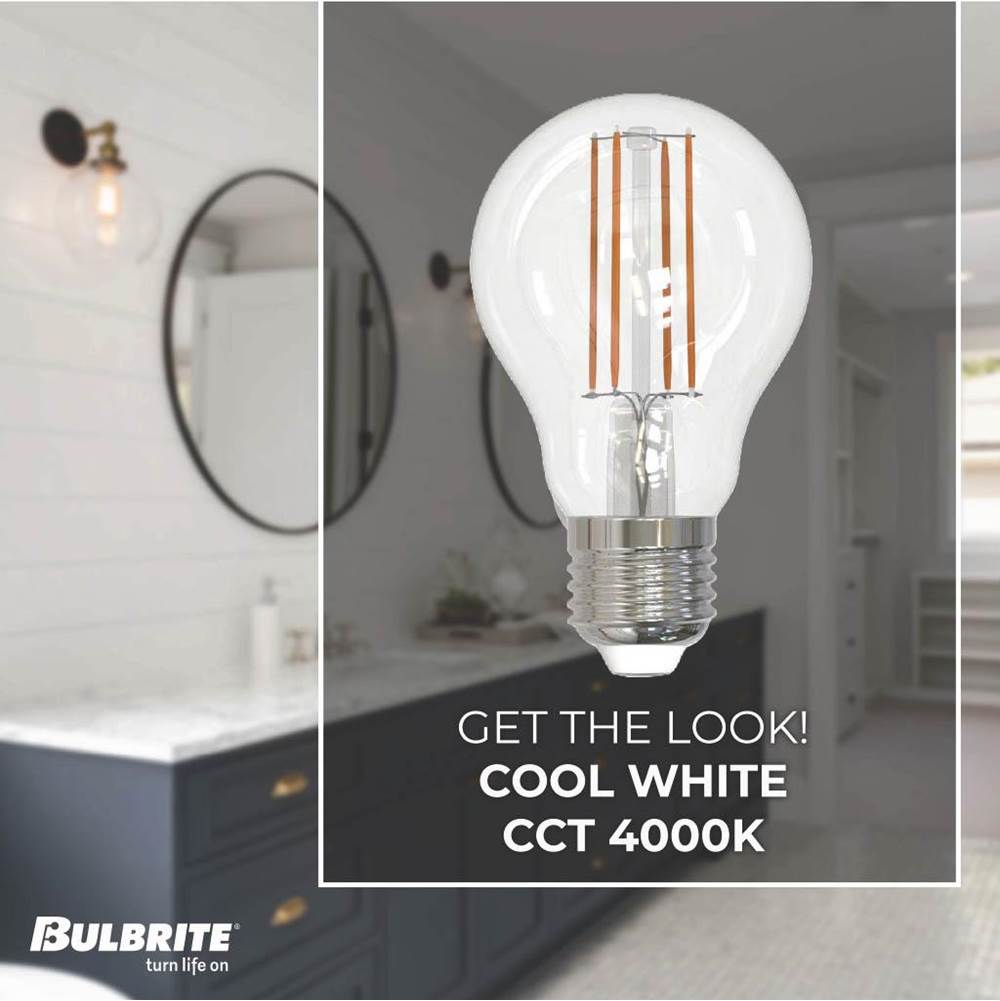 Bulbrite 776216  7w Led A19 4000k Filament E26 Dim Image 2