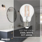 Bulbrite 776216  7w Led A19 4000k Filament E26 Dim Image 2