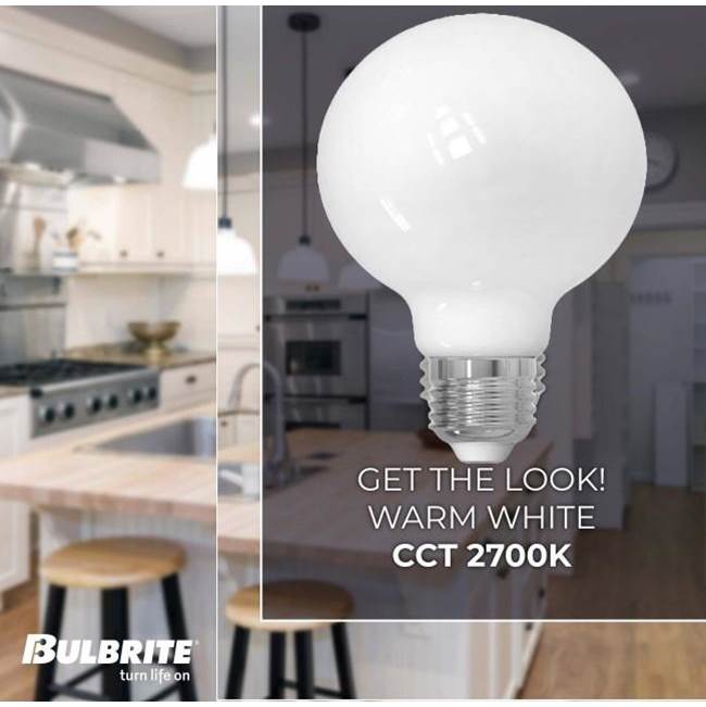 Bulbrite 776218  7w Led G25 2700k Filament Milky E26 Dim Image 2