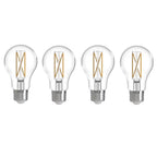 Bulbrite 776227  7w Led A19 3000k Filament E26 Dim - 4pk Image 1