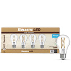 Bulbrite  7w Led A19 3000k Filament E26 Dim - 4pk