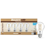 Bulbrite  7w Led A19 4000k Filament E26 Dim - 4pk
