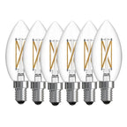 Bulbrite 776232  5w Led B11 2700k Filament E12 Dim - 6pk Image 1
