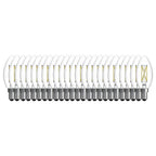 Bulbrite 776238  5w Led B11 3000k Filament E12 Dim - 25pk Image 1