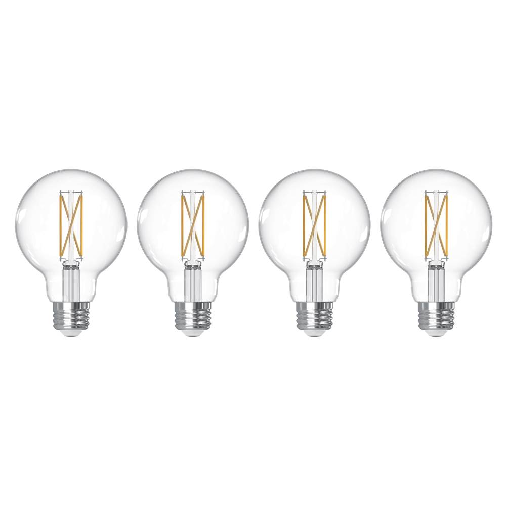 Bulbrite 776239  7w Led G25 2700k Filament E26 Dim - 4pk Image 1