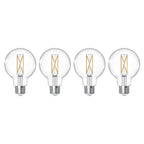 Bulbrite 776239  7w Led G25 2700k Filament E26 Dim - 4pk Image 1