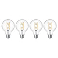 Bulbrite 776241  7w Led G25 4000k Filament E26 Dim - 4pk Image 1