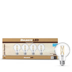 Bulbrite  7w Led G25 4000k Filament E26 Dim - 4pk