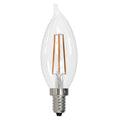Bulbrite  4.5w Led Ca10 2700k Filament E12 Fully Compatible Dimming