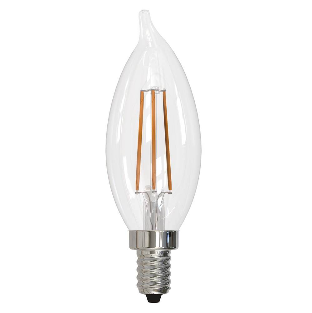 Bulbrite  4.5w Led Ca10 2700k Filament E12 Fully Compatible Dimming
