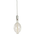 Bulbrite  4w Led Bt Shaped Grand 2200k Filament W/ Natural White Marble Pendant