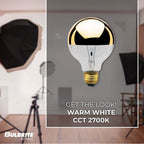 Bulbrite 712424 Half Gold 40w G25 Half Gold E26 120v Image 2