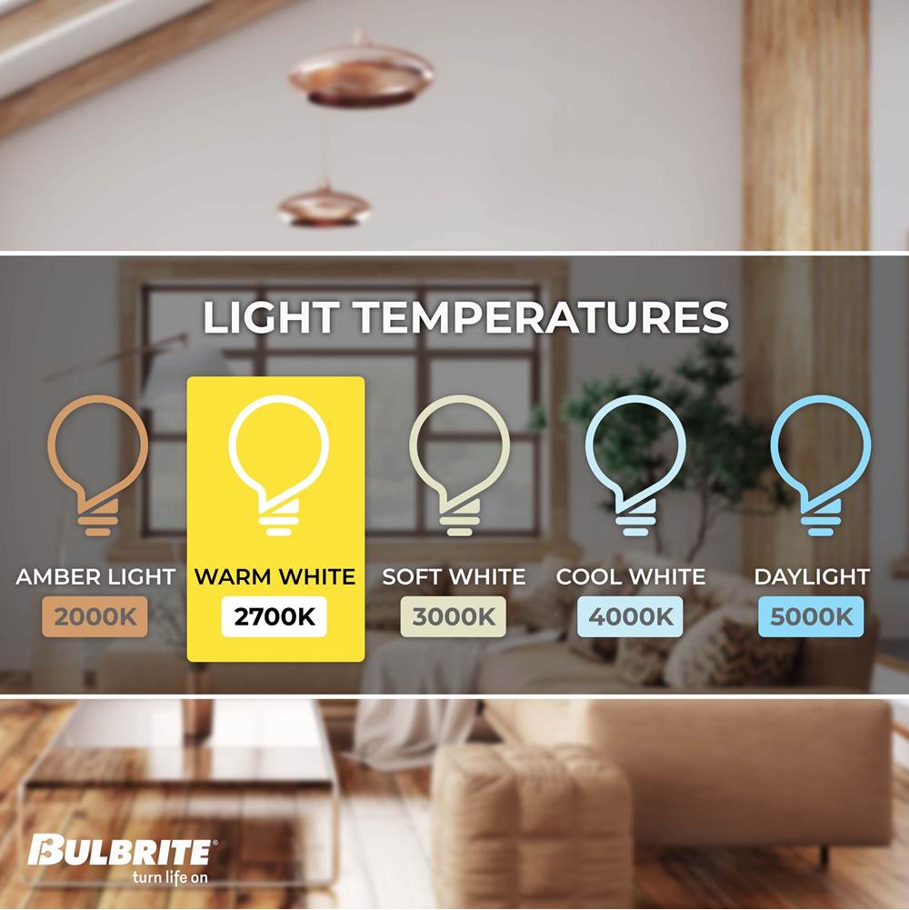 Bulbrite 712312 Half Chrome 25w G16 Half Mirror E12 120v Image 2