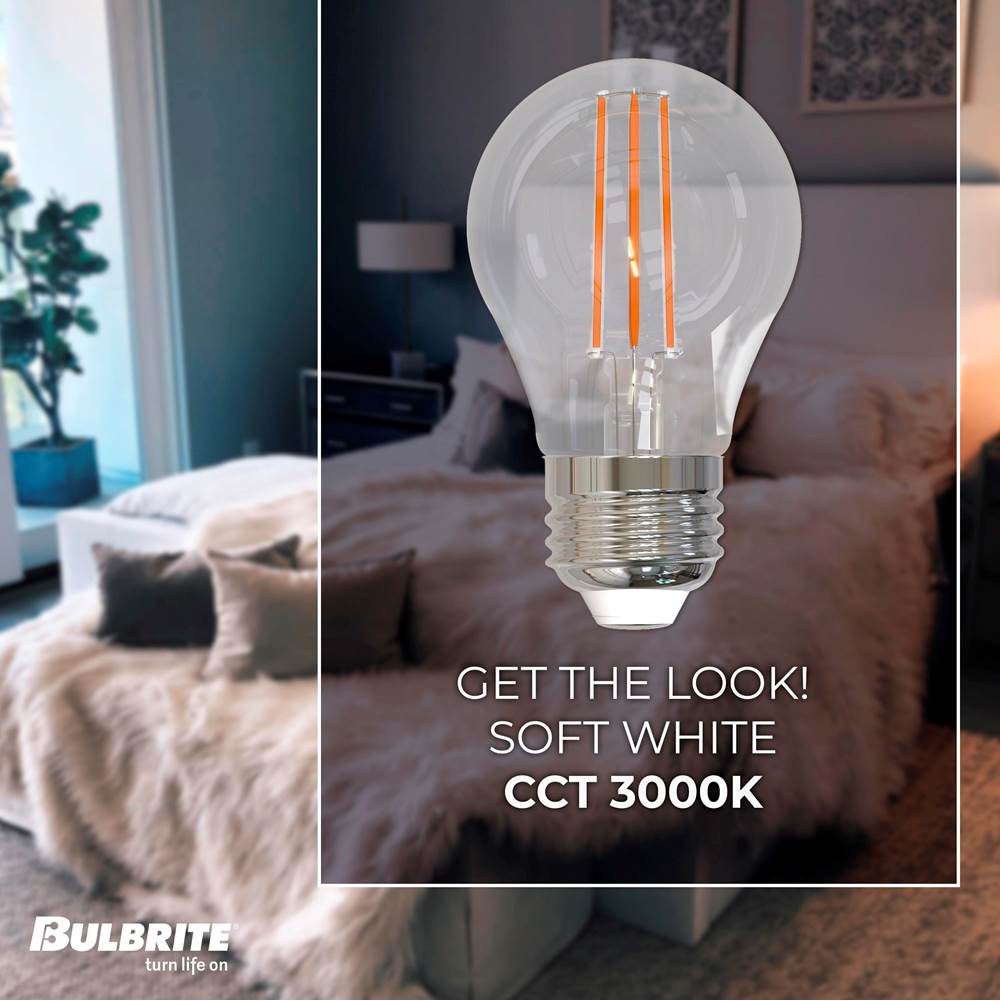 Bulbrite 776210  7w Led A15 3000k Filament E26 Dim Image 2