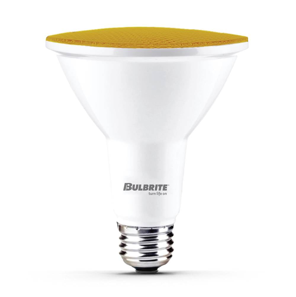 Bulbrite 772502  15w Led Par38 Yellow Flood Wet Dimmable Image 1