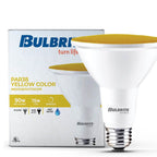 Bulbrite  15w Led Par38 Yellow Flood Wet Dimmable