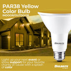 Bulbrite 772502  15w Led Par38 Yellow Flood Wet Dimmable Image 2